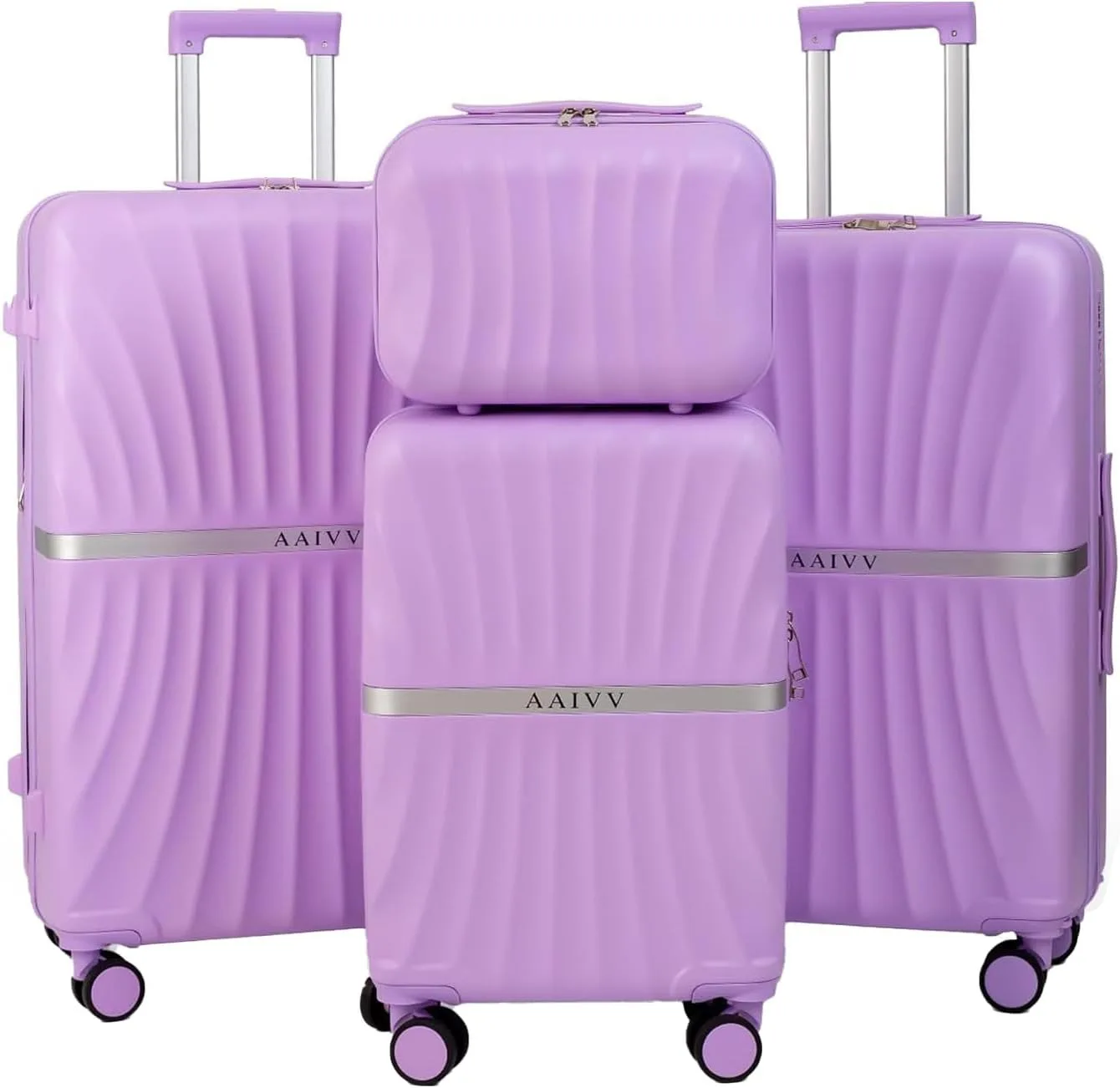 4-piece expandable luggage set — image 5